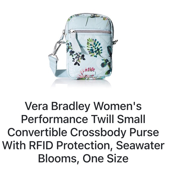 Vera Bradley Performance Twill Convertible Crossbody - Picture 10 of 10
